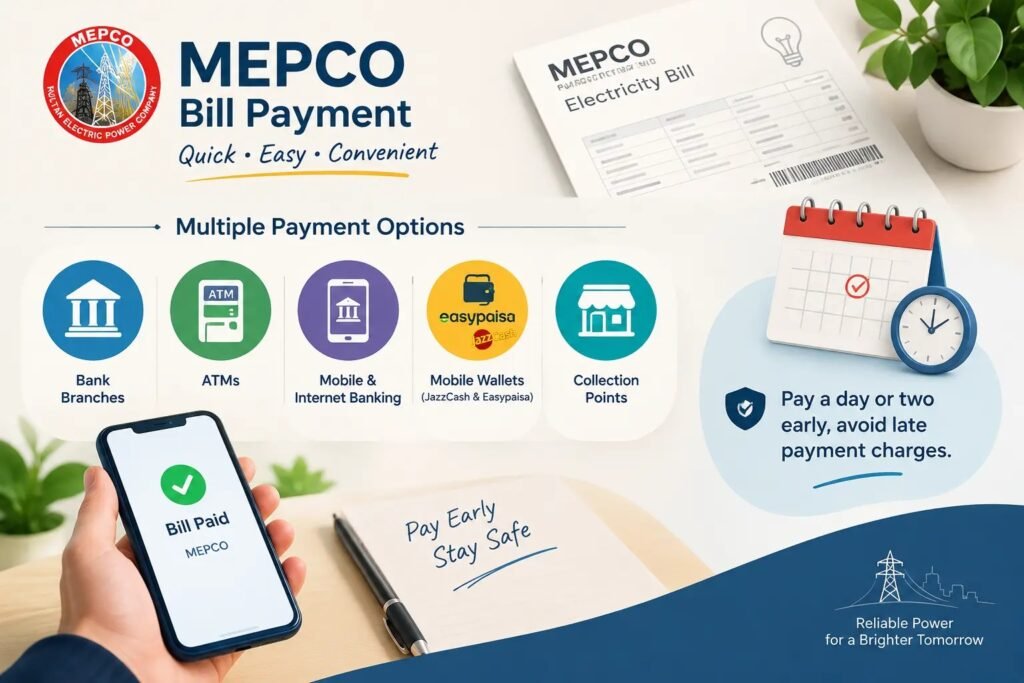 MEPCO Bill Check Online